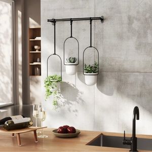 Umbra | Triflora 3 Hanging Planters + Rod